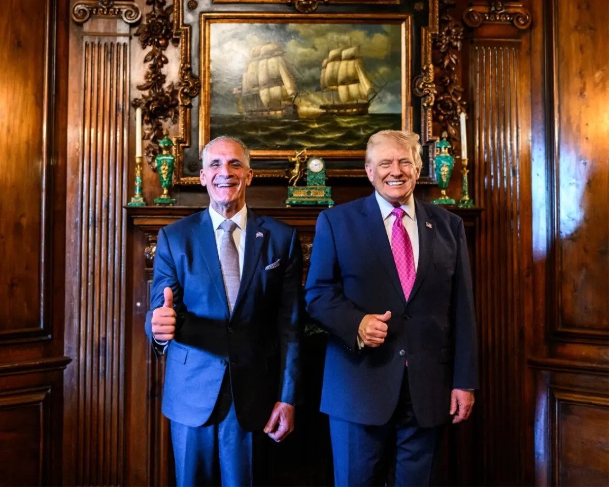 Trump ve Asfura Florida’da Görüştü