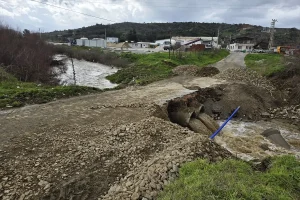 Turgutlu’da Taşkın Kontrol Tesisi Yıkıldı