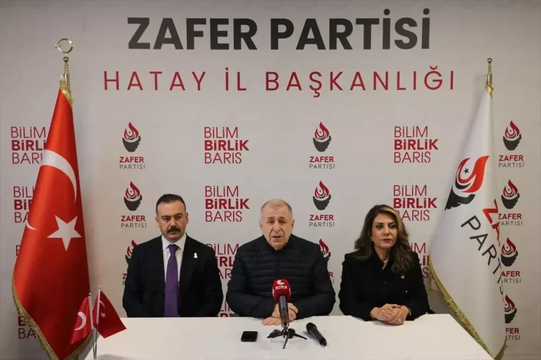 Ümit Özdağ Hatay İl Başkanlığı’nı Açtı