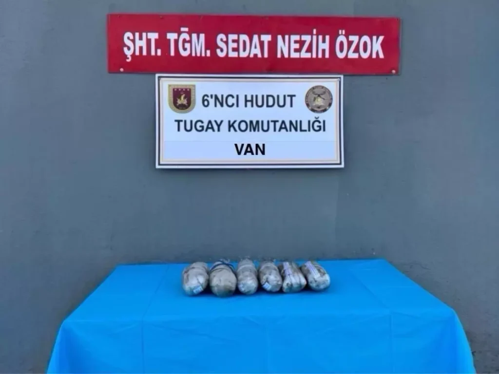 Van’da 5 Kilo Uyuşturucu Ele Geçirildi