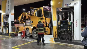 Vincin Akaryakıt İstasyonuna Çarpması