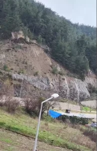 Yayladağı’nda Şiddetli Sağanak Sele Yol Açtı