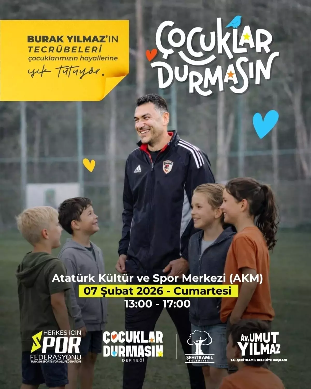 Yılmaz’dan çocuklara davet