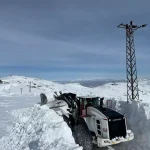 Yüksekova’da Kar Mücadelesi
