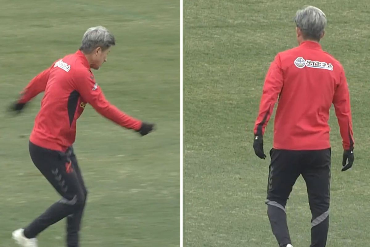 Bu adamın durmaya niyeti yok! 58 yaşında ilk 11’de oynadı