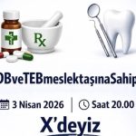 Diş Hekimleri ve Eczacılar X Üzerinden Seslerini Duyuracak