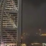 Dubai’de Burj el-Arab’a İran füzesi isabet etti