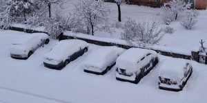 Erzurum’da Kar Yağışı Etkili, 775 Mahalle Yolu Kapalı