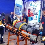 İnegöl’de Yaya Geçidinde Kaza