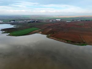 Kocadere Göleti’nde Su Seviyesi Yükseldi