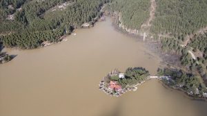 Ula Göleti Yağışlarla Canlandı