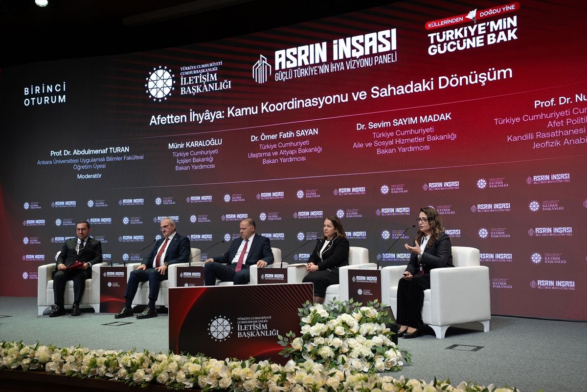 Afetten İhyaya Paneli Gerçekleşti