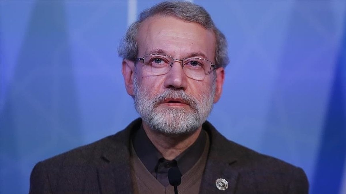 Ali Larcani’den Trump’a: İran’da özgürlük adına bestelediğiniz marş bu muydu