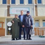 Amasya’da 30 yıllık evli çift birlikte okuma yazma öğreniyor
