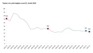 Aralık Ciro Verileri: Yüzde 34,7 Artış
