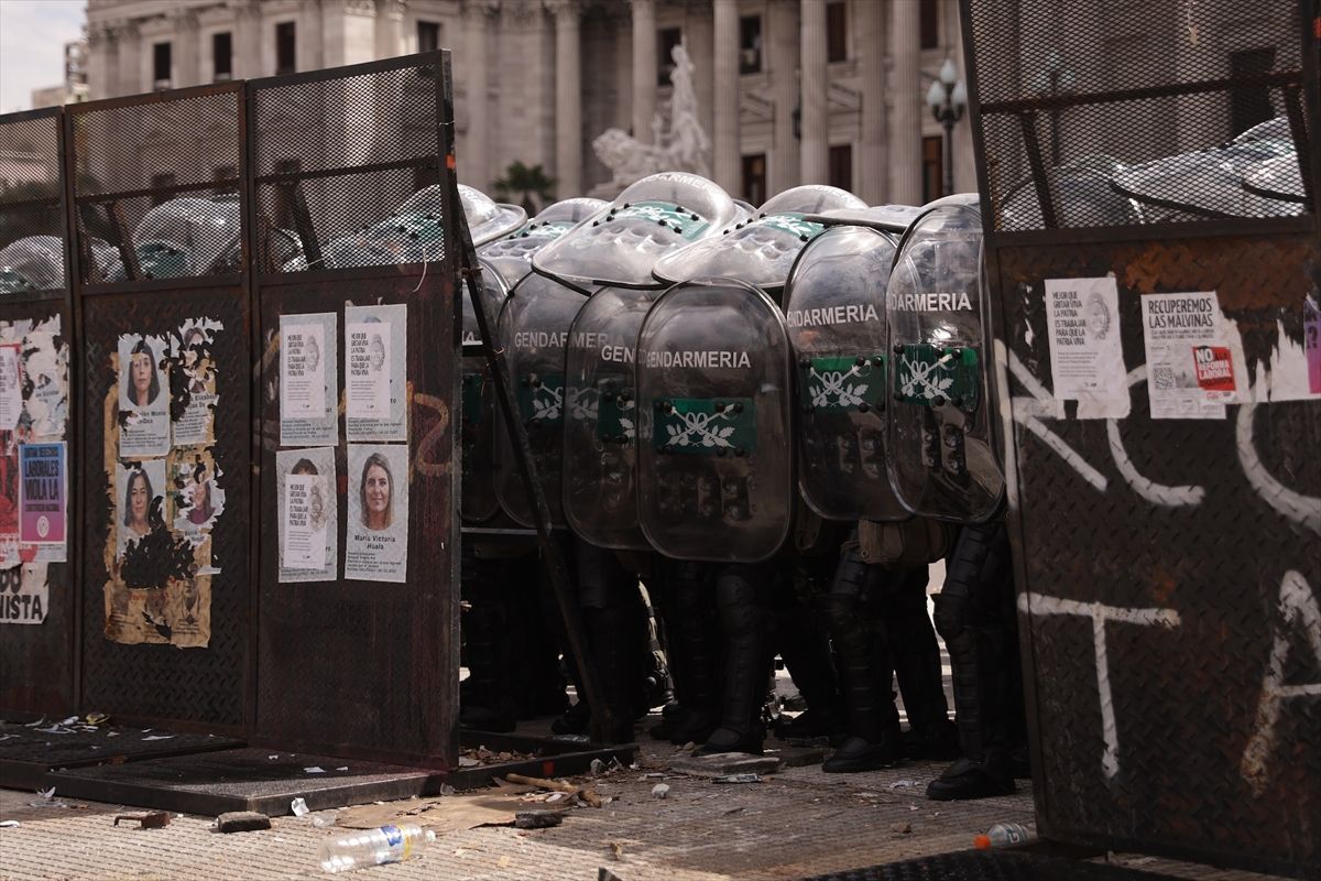 Arjantin’de Çalışma Reformu Protestosu