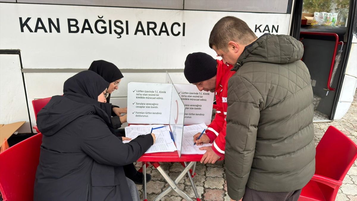 Artvin’de Kan Bağışı Kampanyası Düzenlendi