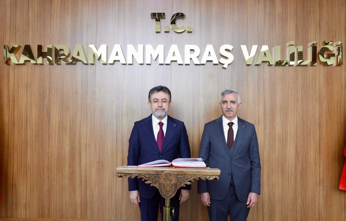 Bakan Yumaklı Kahramanmaraş’ta Ziyaretlerde Bulundu