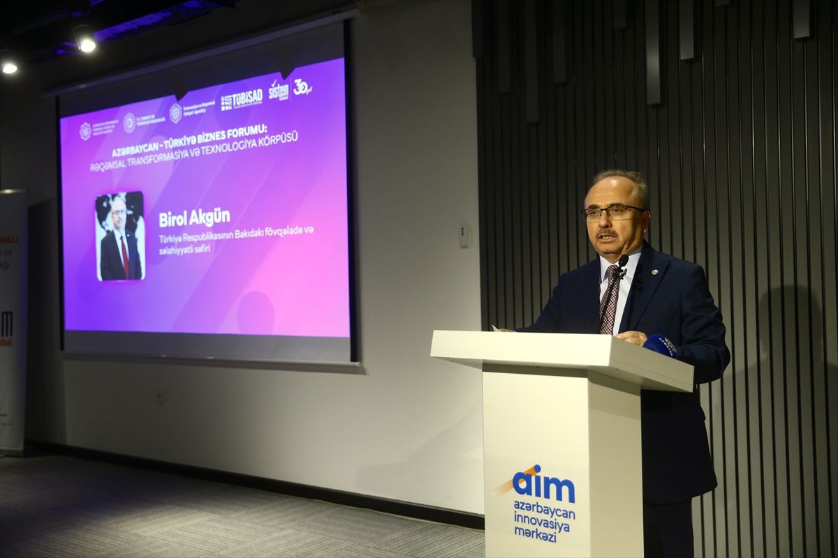 Bakü’de, Azerbaycan-Türkiye Dijital Dönüşüm İş Forumu düzenlendi