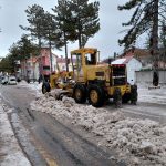 Başçiftlik’te Kar Temizliği Devam Ediyor