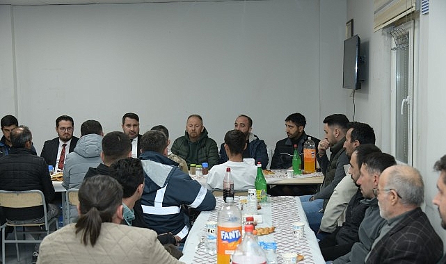 Başkan Çırpanoğlu, Kazanbel Beton Çalışanlarıyla İftar Sofrasında Buluştu