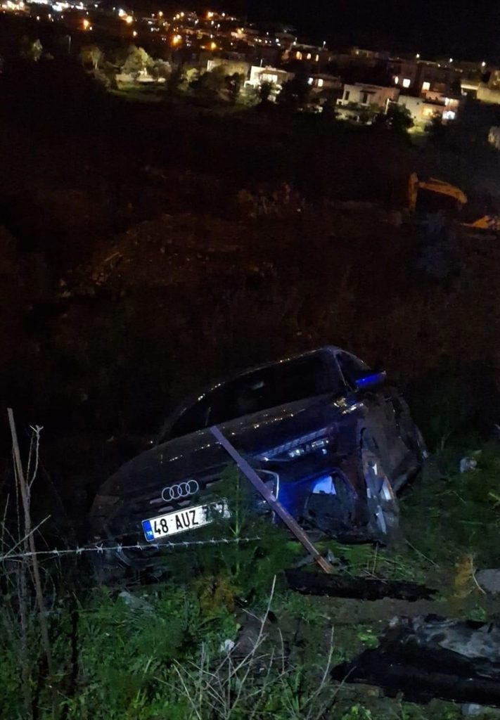 Bodrum’da Kaza: Sürücü İki Kez Yaralandı