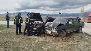 Burdur’da Trafik Kazası: 3 Yaralı