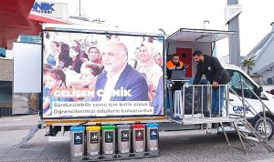 Canik’te Atığı Getirene Nakit İade
