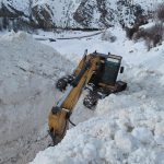 Çatak’ta Çığla Mücadele Devam Ediyor