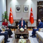Cevdet Yılmaz, Brezilya Büyükelçisi’ni Kabul Etti