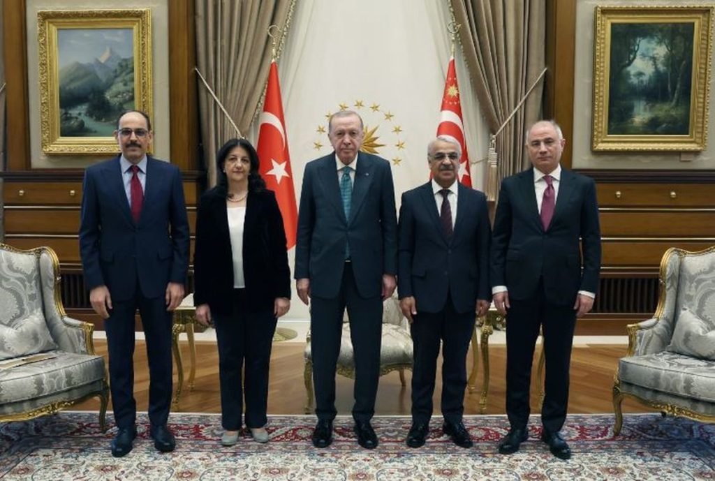 Cumhurbaşkanı Erdoğan, DEM Parti heyetini kabul etti