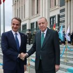 Cumhurbaşkanı Erdoğan, Yunanistan Başbakanı Miçotakis’i kabul etti