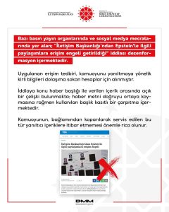 DMM’den Erişim Engeli Açıklaması