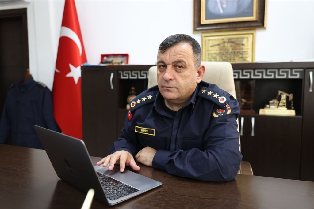 Edirne Jandarma Komutanı AA’nın Yılın Kareleri Oylamasında