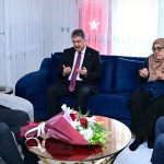 Eskişehir Valisi Yılmaz, şehit Mevlüt Kahveci’nin ailesini ziyaret etti