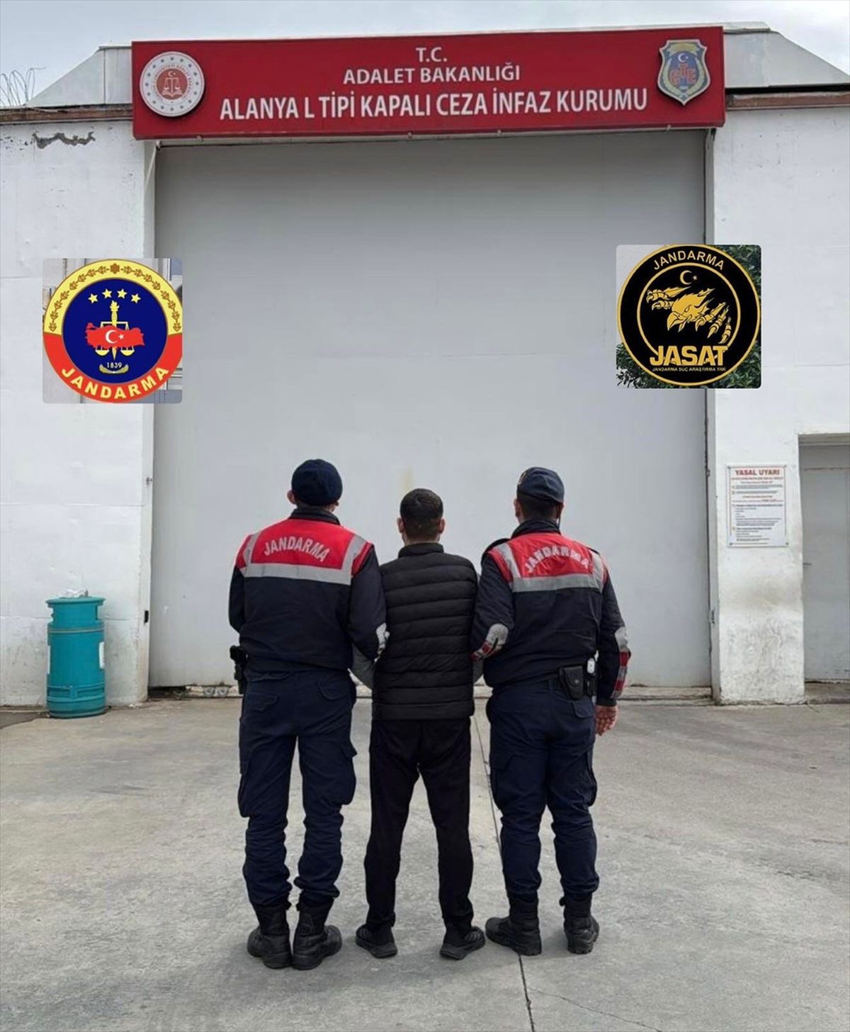 Firari Hükümlü Alanya’da Yakalandı