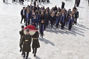 GALMED Anıtkabir’i Ziyaret Etti
