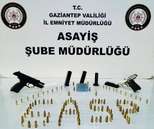 Gaziantep’te Silah Kaçakçılığı Operasyonu
