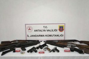 Gazipaşa’da Ruhsatsız Silah Operasyonu
