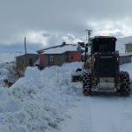 Iğdır’da 14 Köy Yolu Karla Kapandı