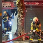 İzmit’te 7 Katlı Binada Yangın