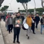 Kazada ölen motosiklet sürücüsünün cenazesinde, gelenek gereği davul-zurna çalındı