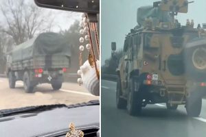 Kendi ülkelerinde Türk askerlerini gören Almanlar hayretler içinde kaldı