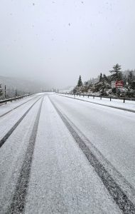 Konya’da Kar Yağışı Ulaşımı Aksattı