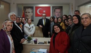 Mahir Ünal Edirne’de Partililerle Buluştu