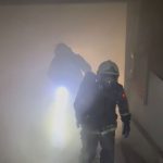 Maltepe’de Oto Tamirhanesinde Yangın