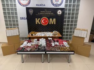 Manisa’da Kaçak Tütün Operasyonu