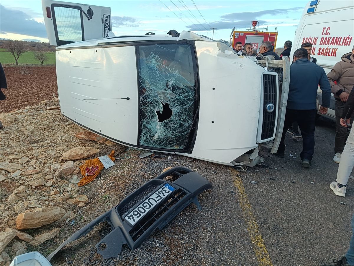 Mardin’de Trafik Kazası: 6 Yaralı