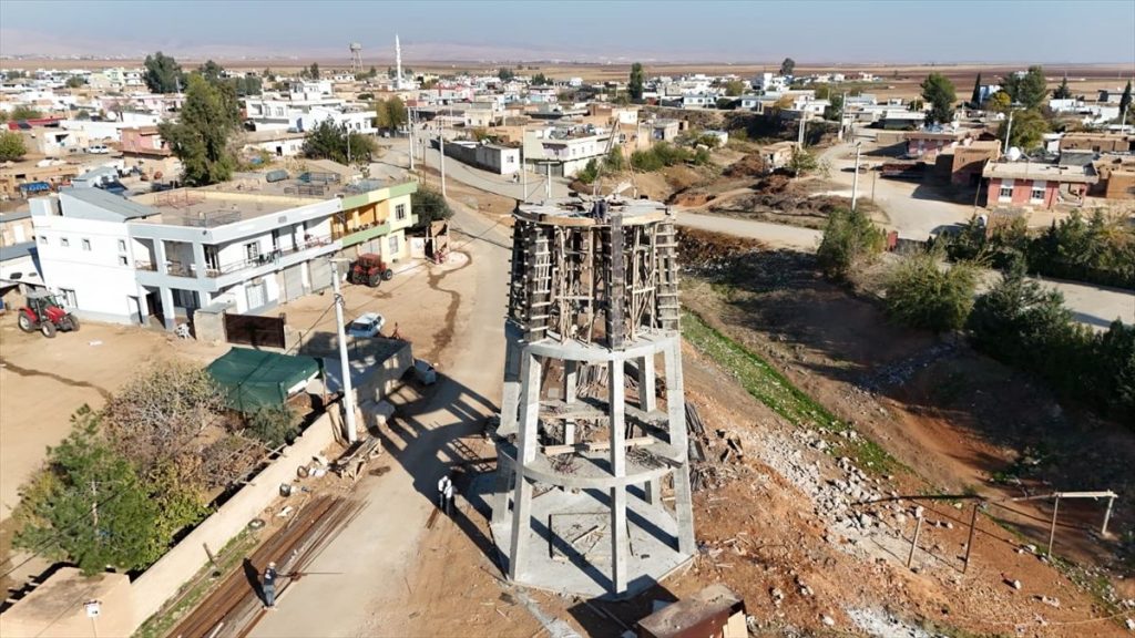 Mardin’de Yeni Su Deposu İnşası