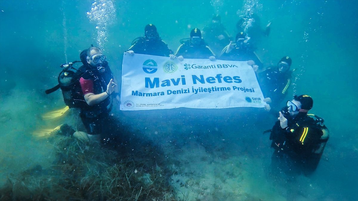 Mavi Nefes Projesi ile Denizler Korunuyor